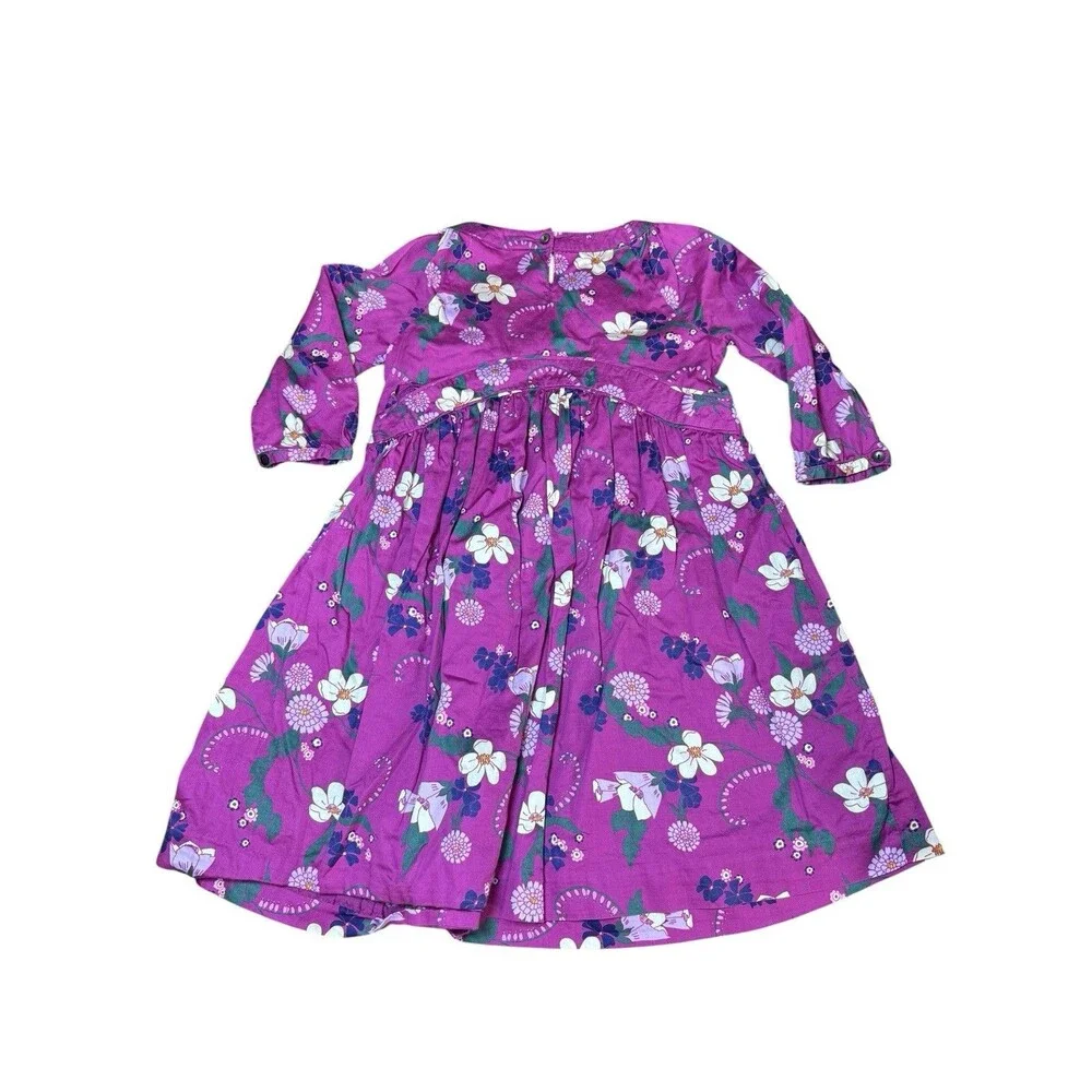 Lot of 2 - Tea Collection Dresses - Size 8 Floral Summer Fall School GUC